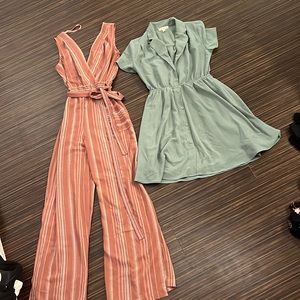 Monteau dress and jumpsuit